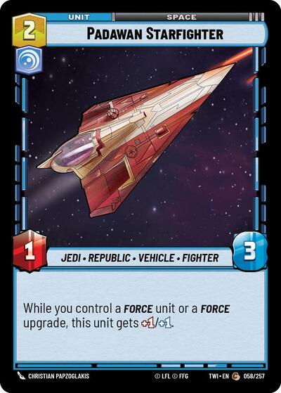 Padawan Starfighter  - Foil
