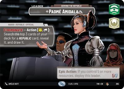 Padmé Amidala - Serving the Republic  (Showcase)