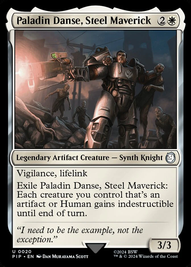 Paladin Danse, Steel Maverick - Legendary
