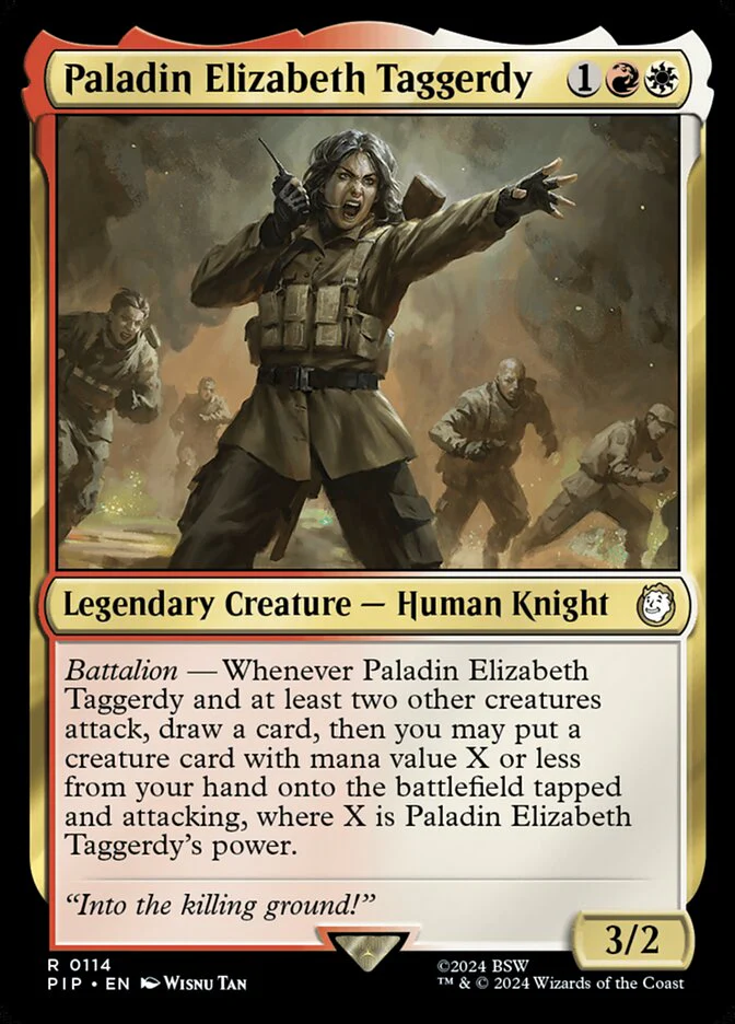 Paladin Elizabeth Taggerdy - Legendary (Foil)