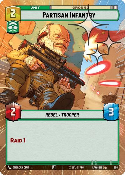 Partisan Infantry (Hyperspace) - Foil