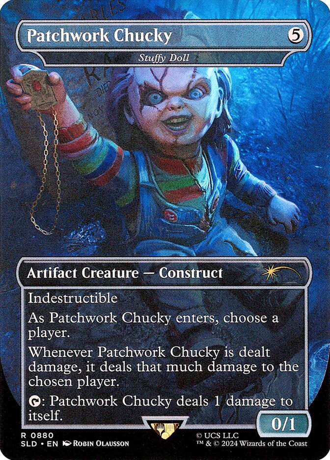 Patchwork Chucky - Stuffy Doll - Borderless - Full Art