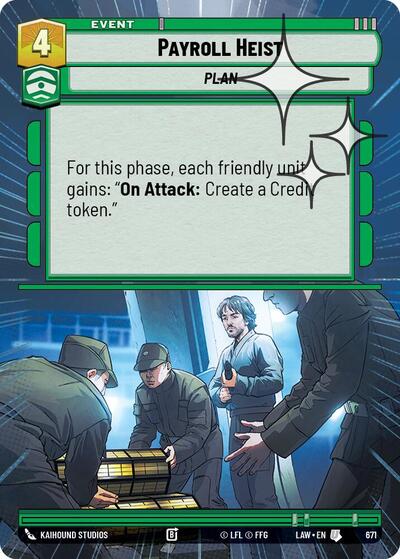 Payroll Heist (Hyperspace) - Foil