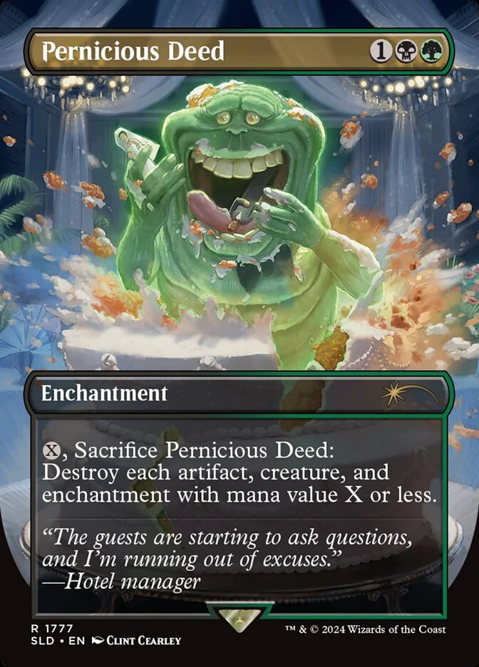 Pernicious Deed - Borderless - Full Art