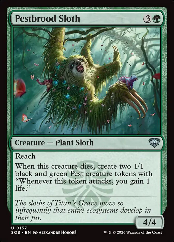 Pestbrood Sloth (Foil)