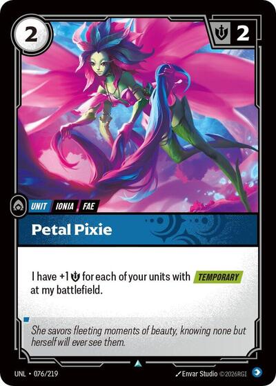 Petal Pixie - Foil