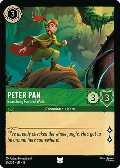 Peter Pan - Searching Far and Wide - Foil