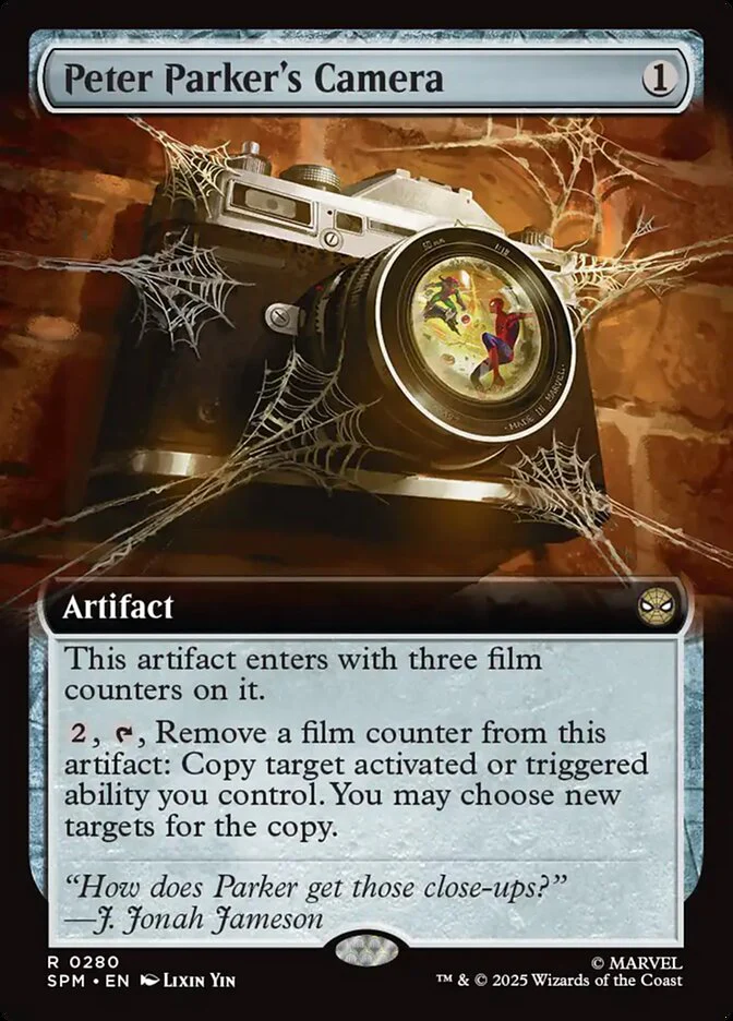 Peter Parker's Camera - Extended Art (Foil)