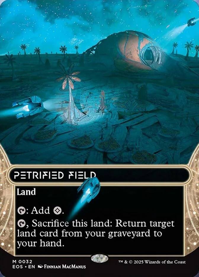 Petrified Field - Borderless - Full Art - Inverted