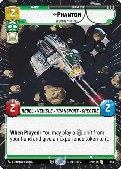 Phantom - Spectre Shuttle (Hyperspace) - Foil