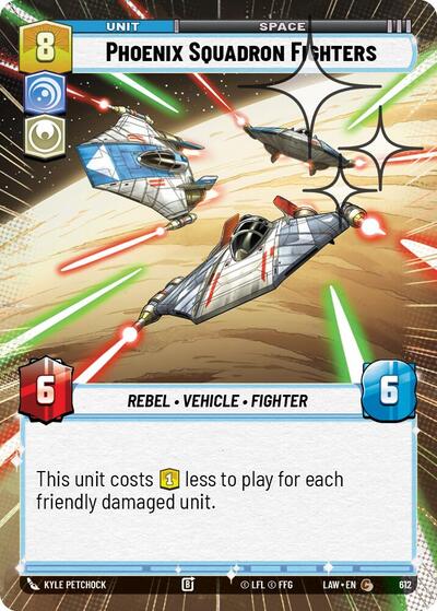 Phoenix Squadron Fighters (Hyperspace) - Foil