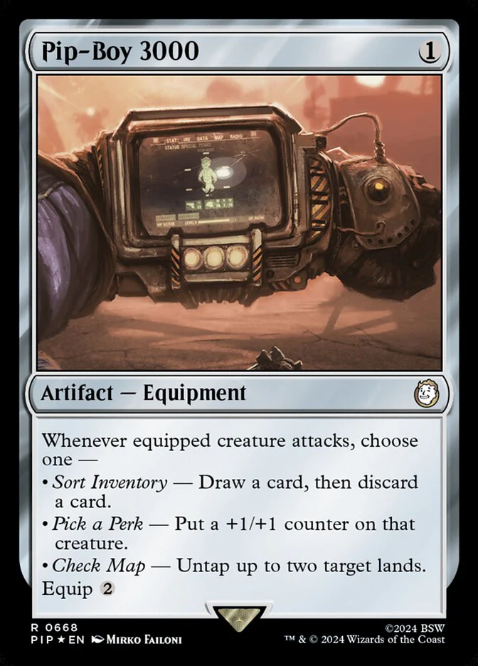 Pip-Boy 3000 - Surge Foil (Foil)