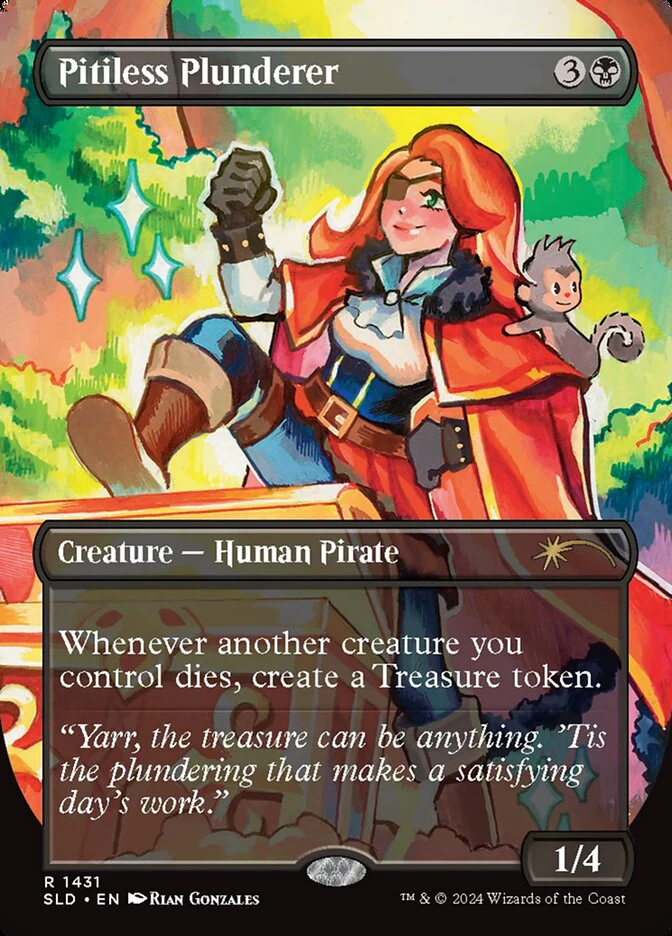 Pitiless Plunderer - Borderless - Full Art