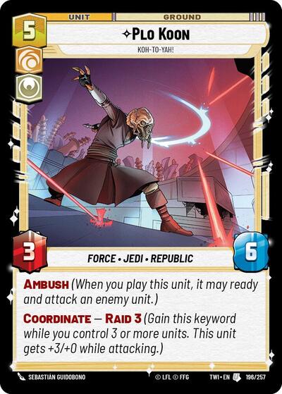 Plo Koon - Koh-to-yah!  - Foil