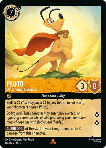 Pluto - Determined Defender - Foil