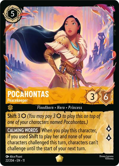Pocahontas - Peacekeeper - Foil