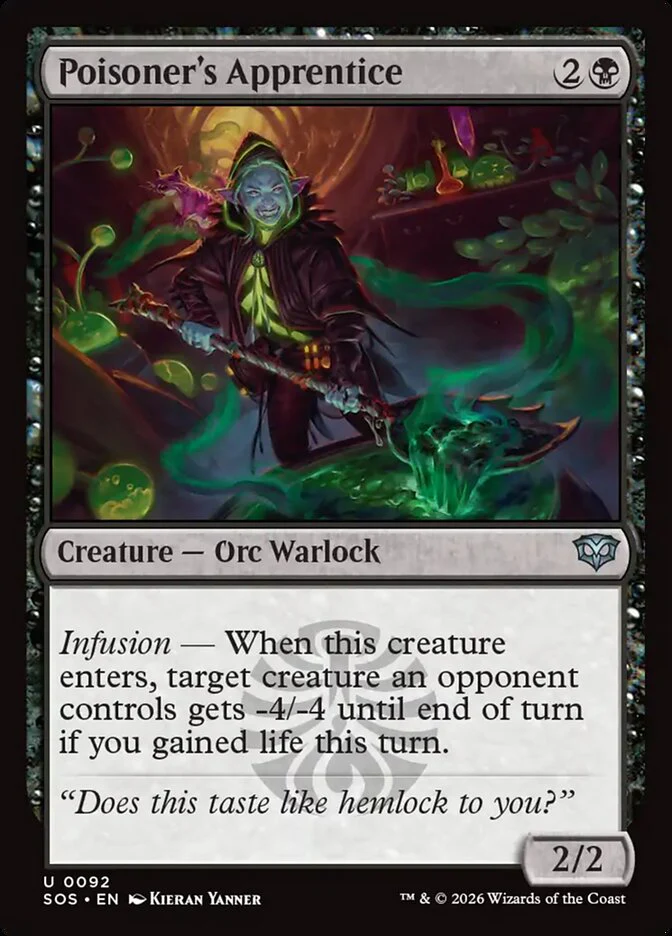 Poisoner's Apprentice (Foil)