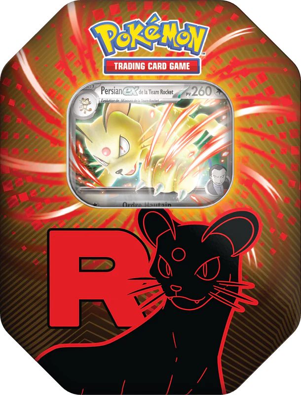 POKEMON FRENCH TEAM ROCKET TIN - Image 2