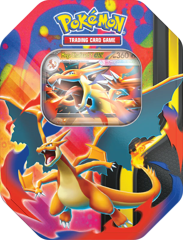 POKEMON MEGA CHARIZARD TIN - Image 2