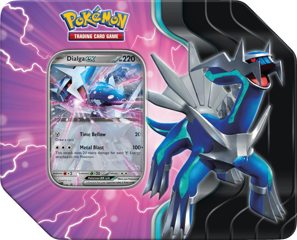 Pokémon TCG Azure Legends - Dialga EX Tin
