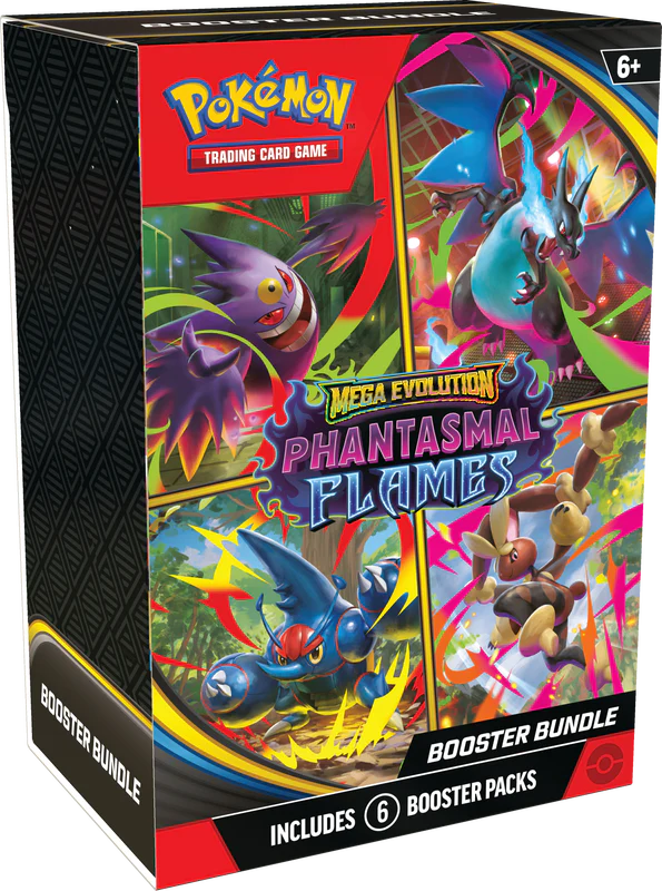 Pokémon TCG: ME02: Phantasmal Flames Booster Bundle