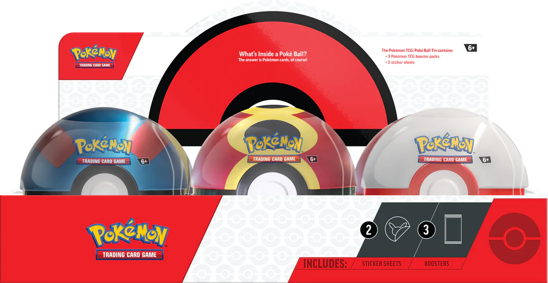 Pokémon TCG Poké Ball Tin - Q4 2025