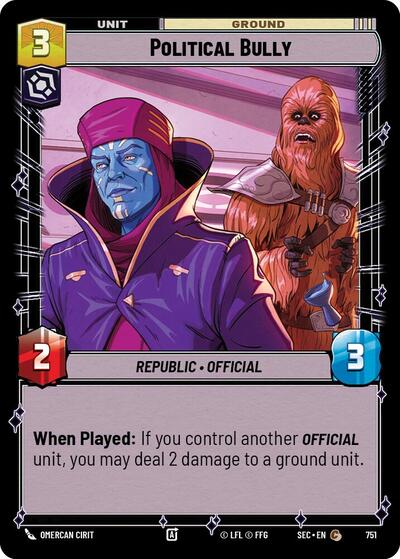 Political Bully - Foil