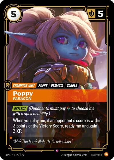 Poppy - Paragon - Foil