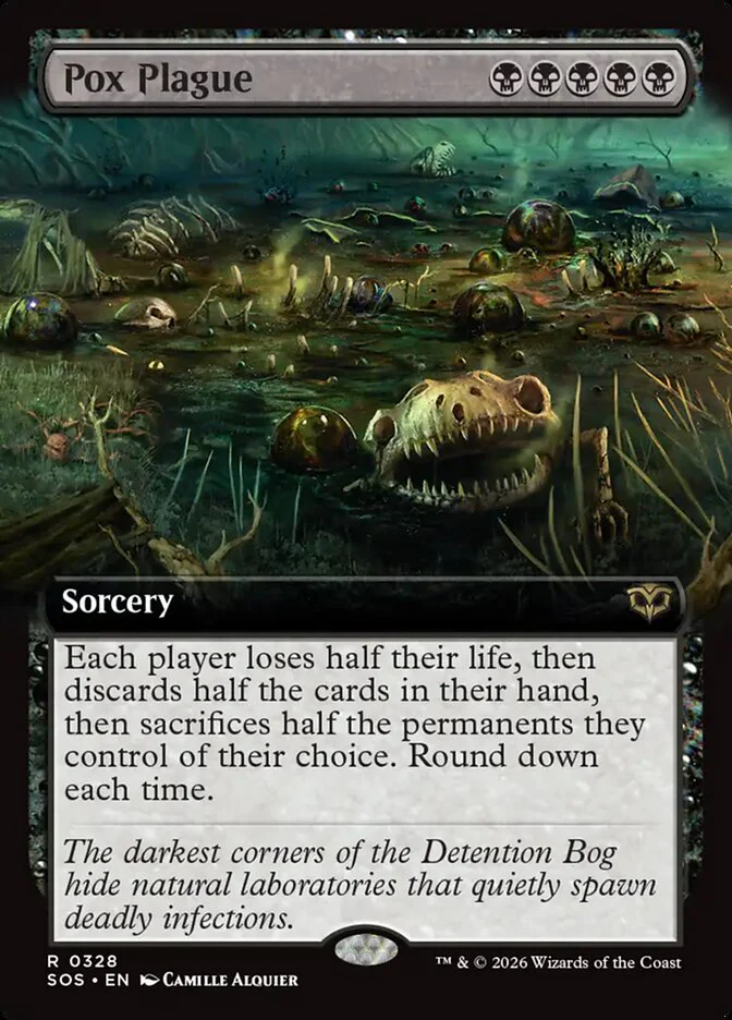 Pox Plague - Extended Art (Foil)
