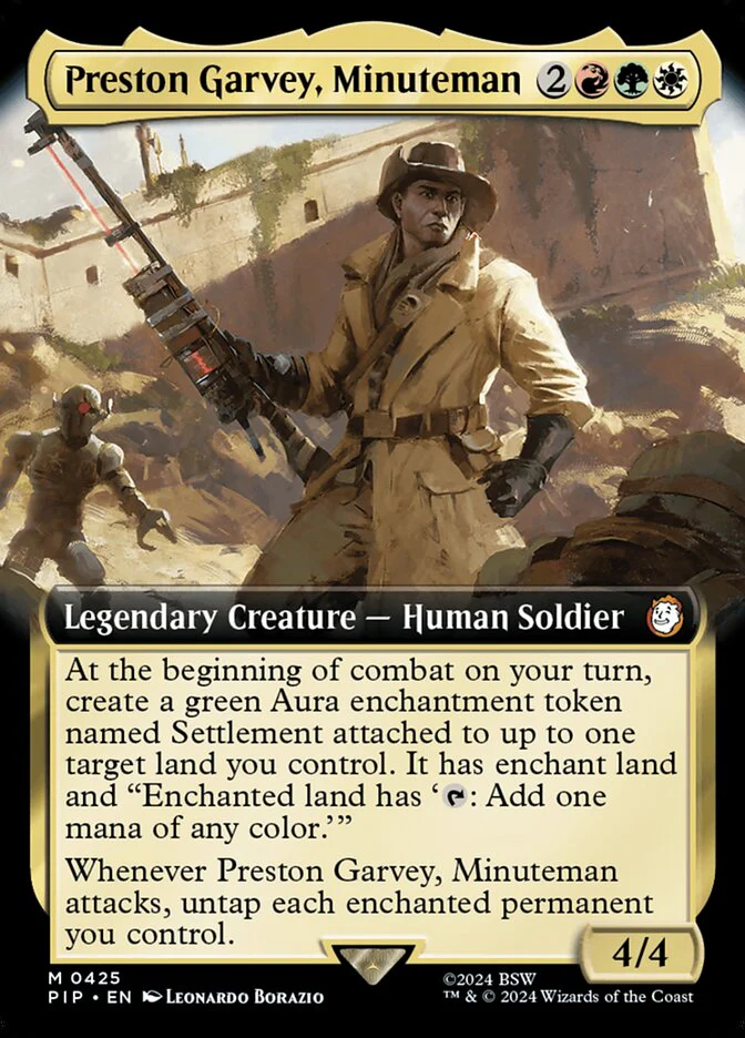 Preston Garvey, Minuteman - Extended Art - Legendary (Foil)