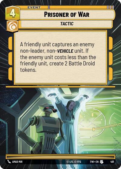 Prisoner of War  (Hyperspace) - Foil
