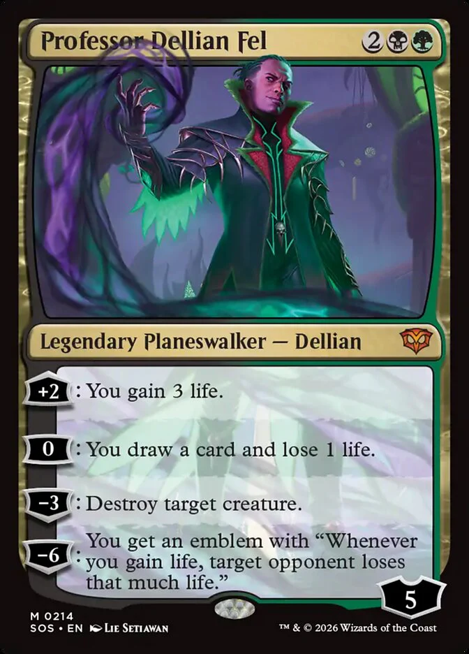 Professor Dellian Fel (Foil)