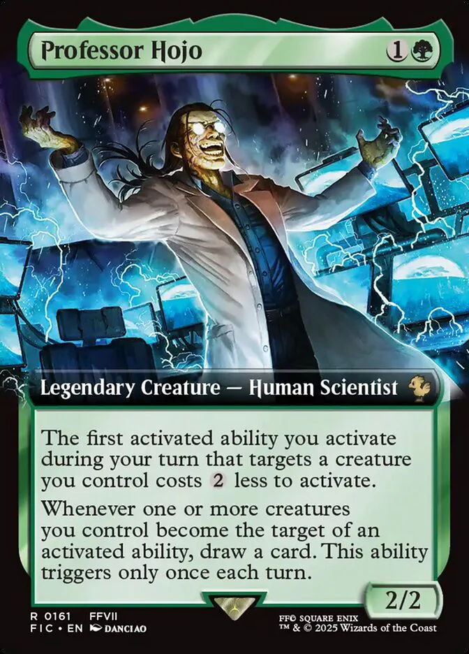 Professor Hojo - Extended Art - Legendary (Foil)