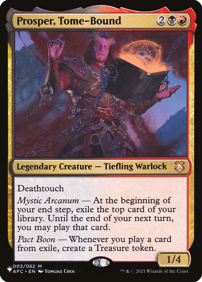 Prosper, Tome-Bound - Legendary