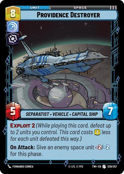 Providence Destroyer  - Foil