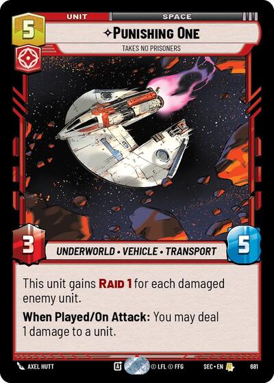 Punishing One - Takes No Prisoners - Foil