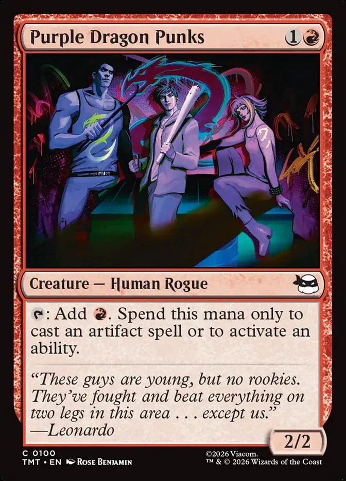 Purple Dragon Punks (Foil)