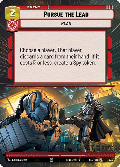 Pursue the Lead (Hyperspace) - Foil