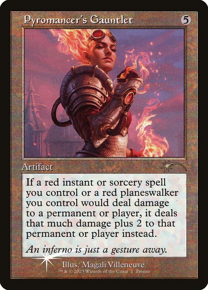 Pyromancer's Gauntlet (Foil)
