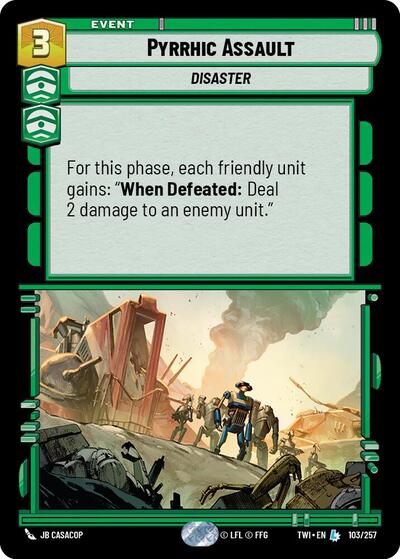 Pyrrhic Assault  - Foil