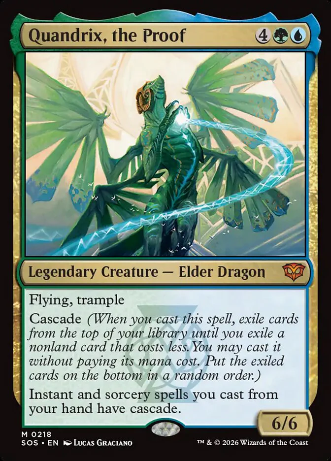 Quandrix, the Proof - Legendary