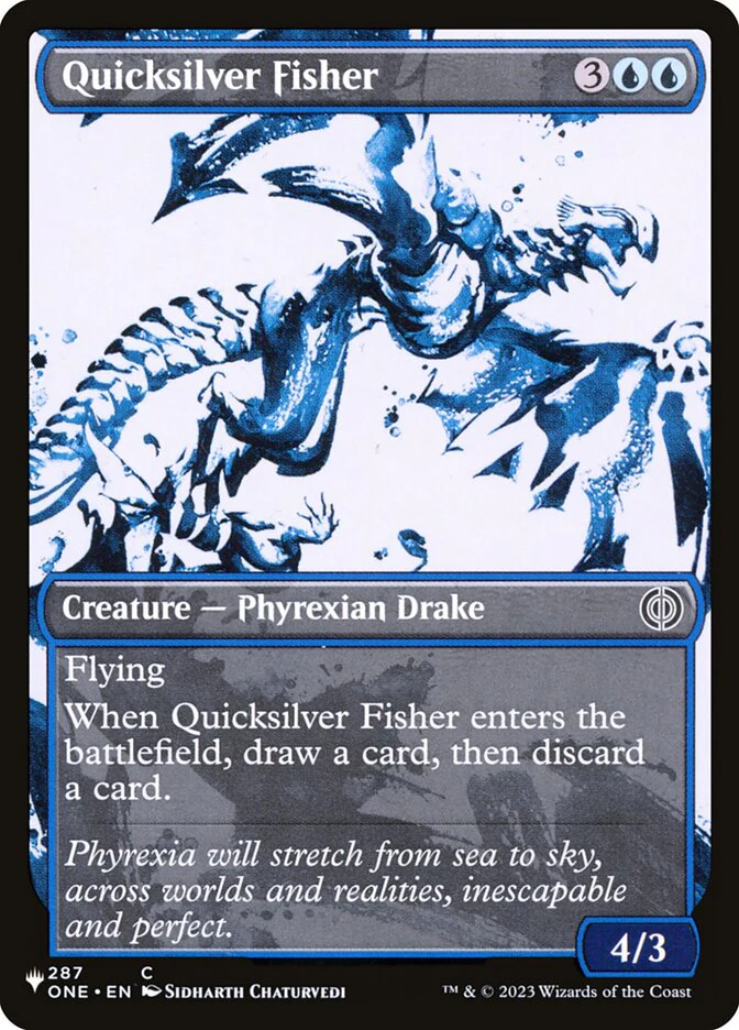 Quicksilver Fisher - Showcase - Inverted