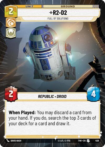 R2-D2 - Full of Solutions (Hyperspace) - Foil