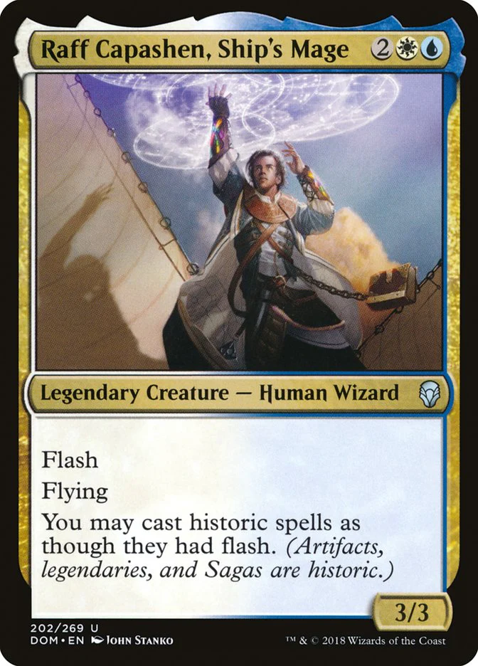 Raff Capashen, Ship's Mage - Legendary