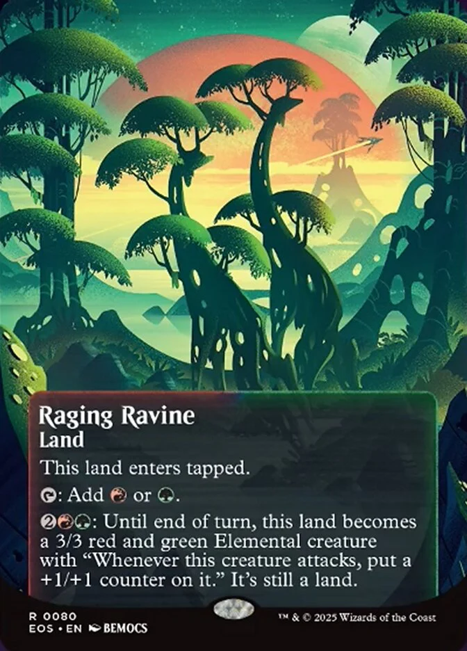 Raging Ravine - Borderless (Foil)