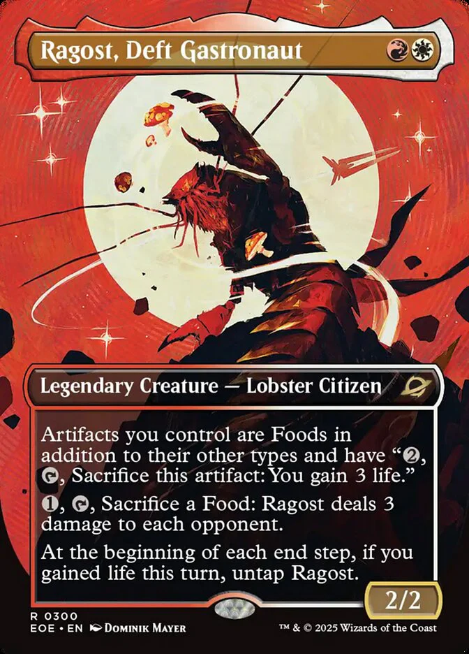 Ragost, Deft Gastronaut - Borderless - Legendary - Inverted (Foil)