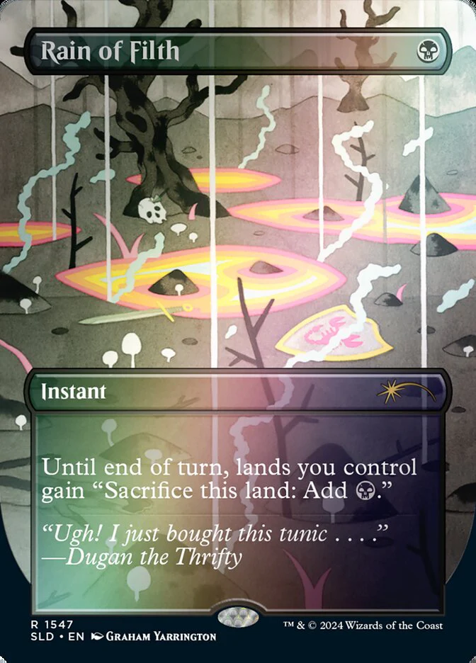 Rain of Filth - Borderless - Full Art (Foil)