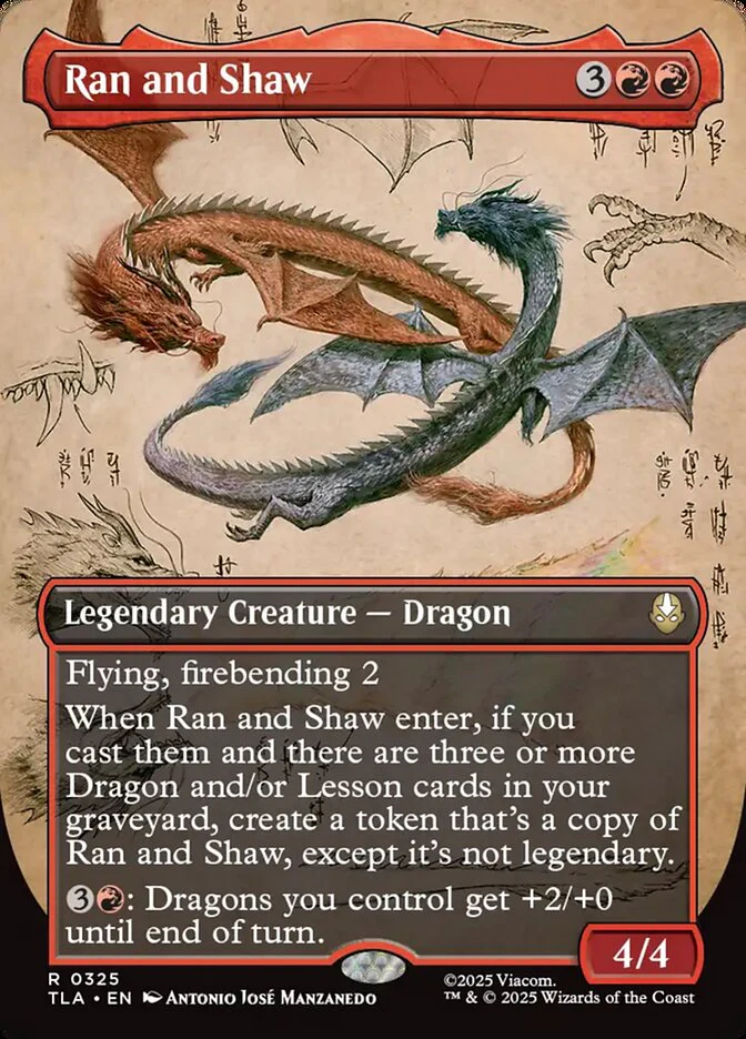 Ran and Shaw - Borderless - Full Art - Inverted - Legendary