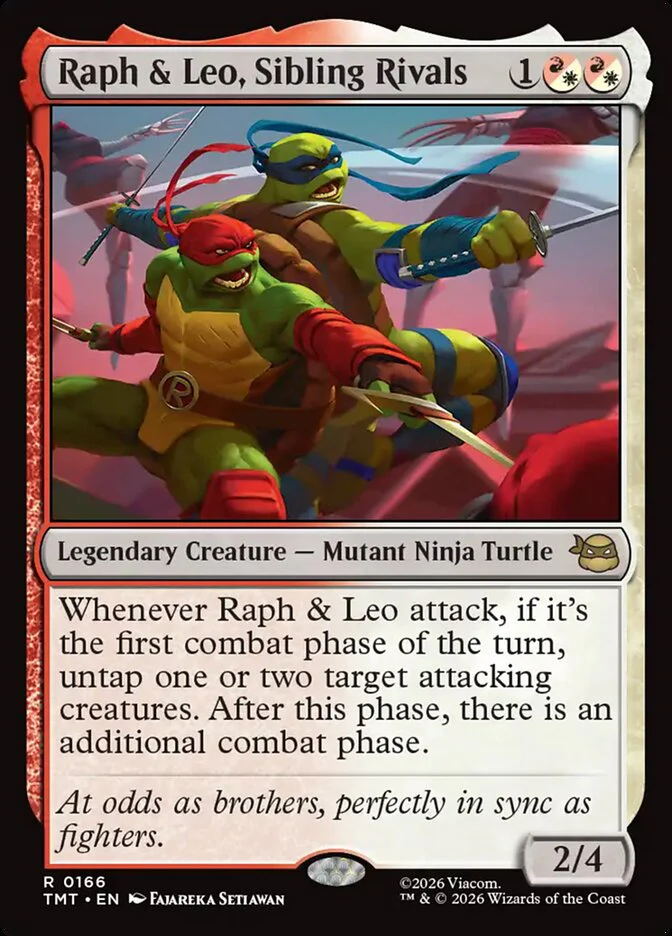 Raph & Leo, Sibling Rivals - Legendary (Foil)