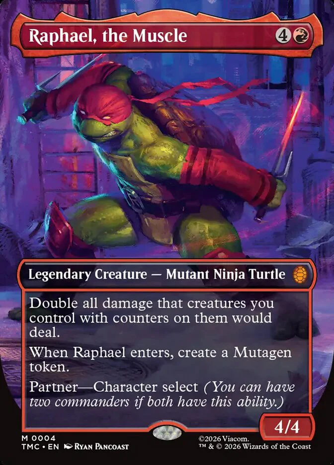Raphael, the Muscle - Borderless - Full Art - Inverted - Legendary